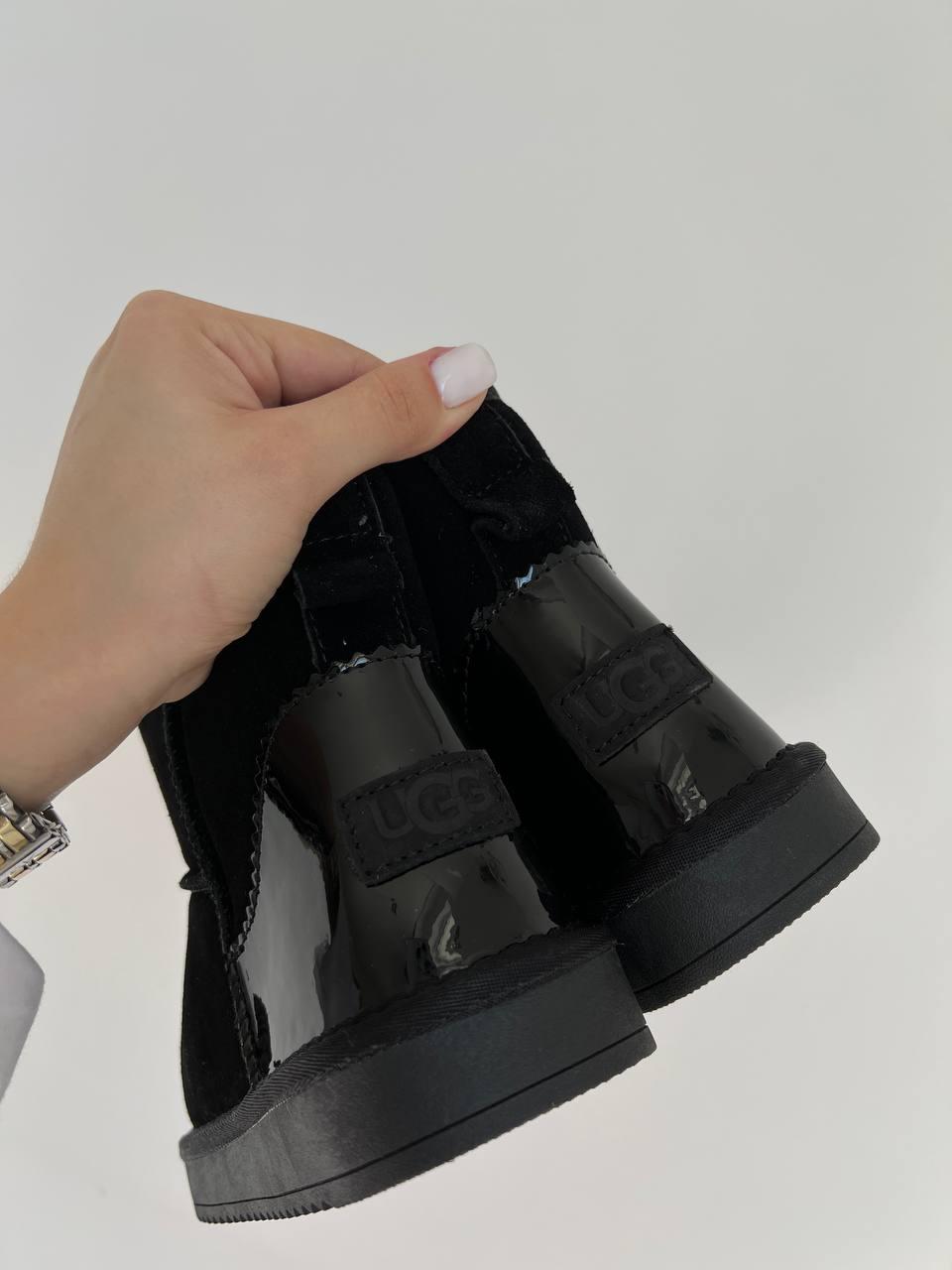 UGG Black (Лакований Задник)
