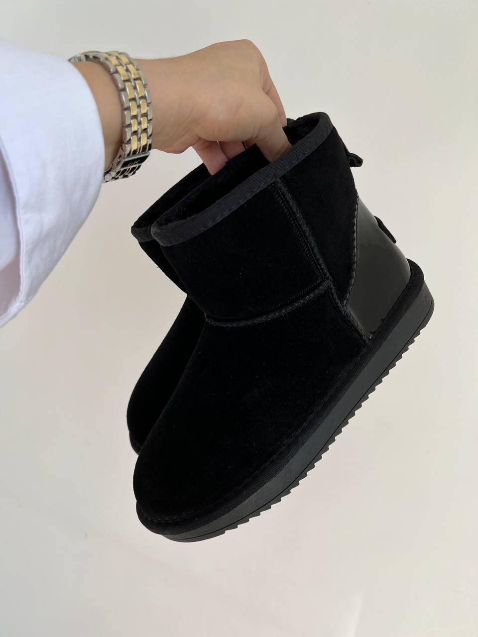 UGG Black (Лакований Задник)