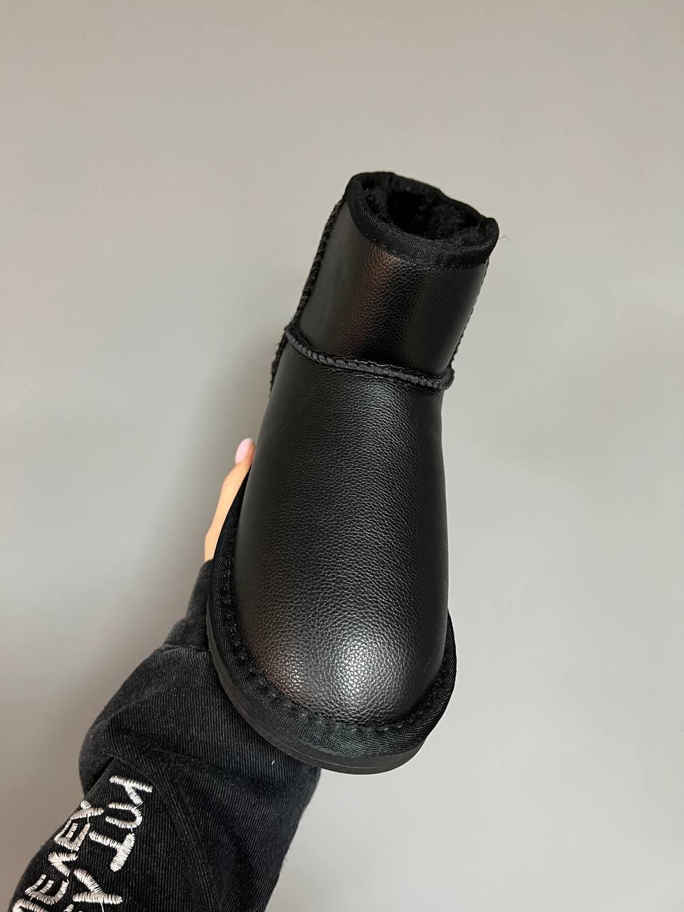 UGG Classic Black Leather
