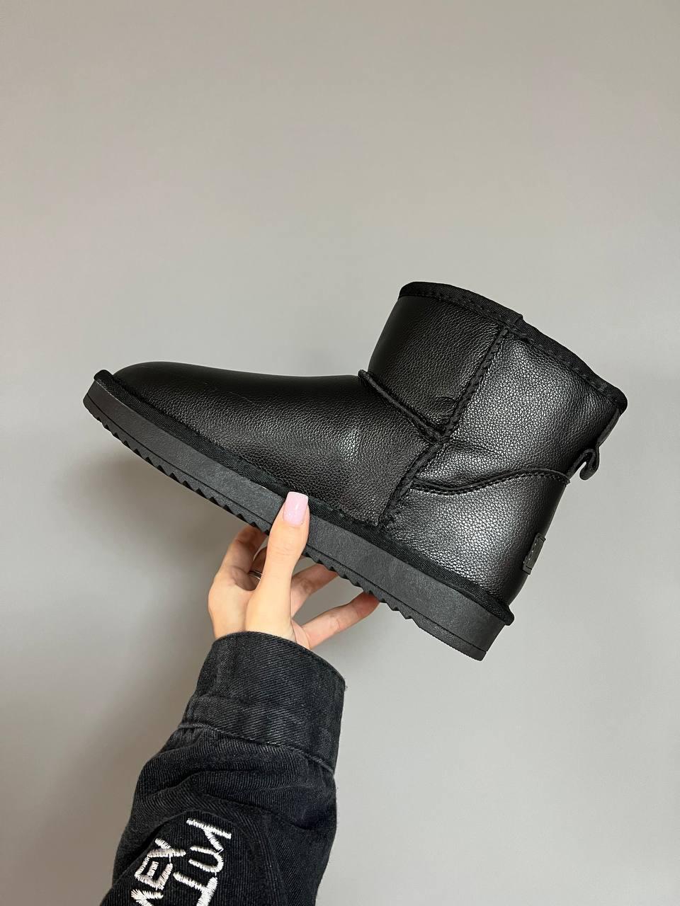 UGG Classic Black Leather