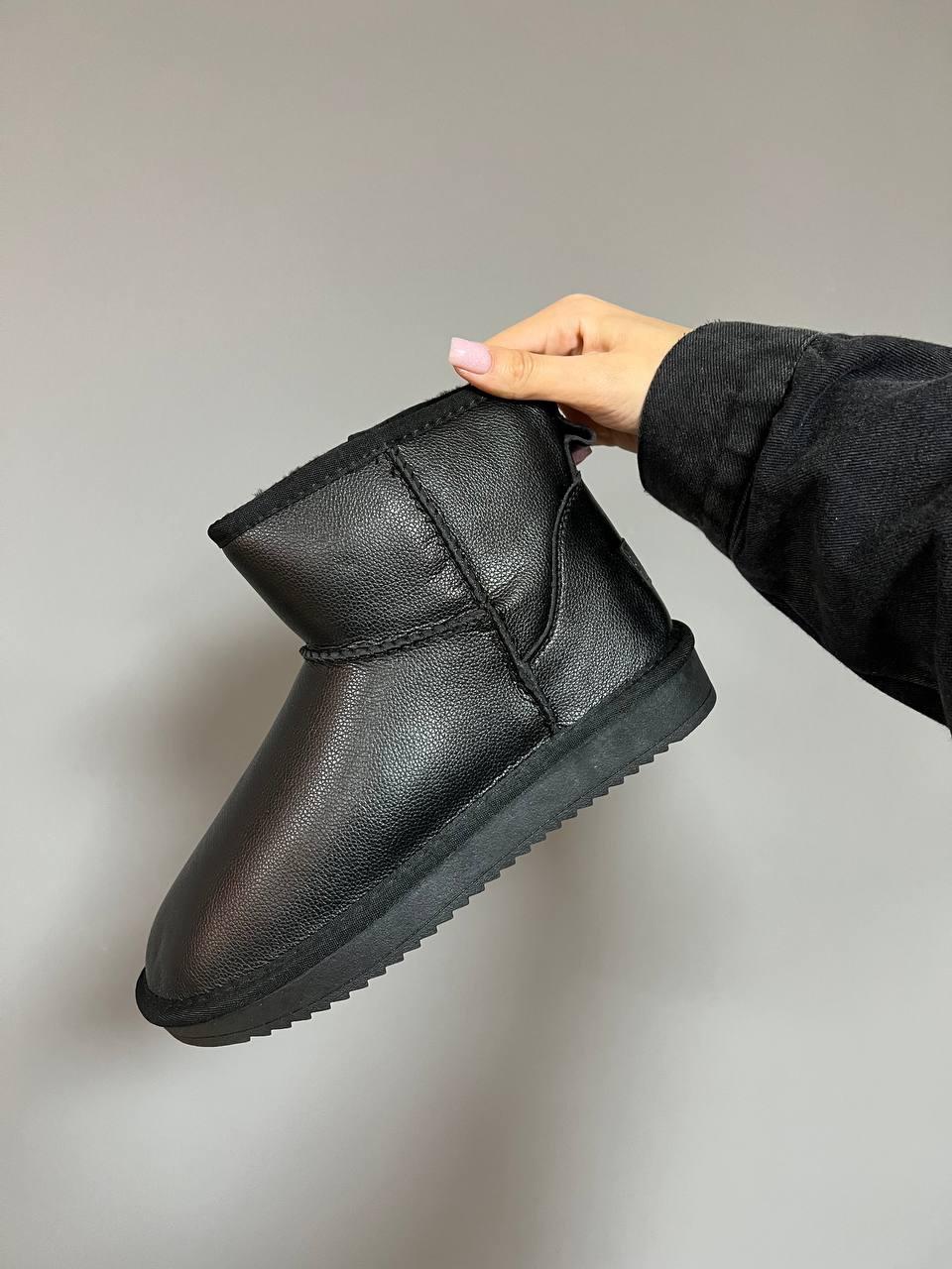 UGG Classic Black Leather
