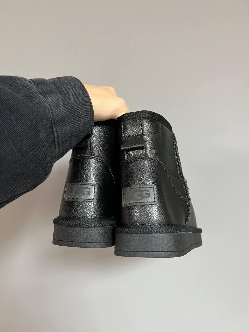 UGG Classic Black Leather