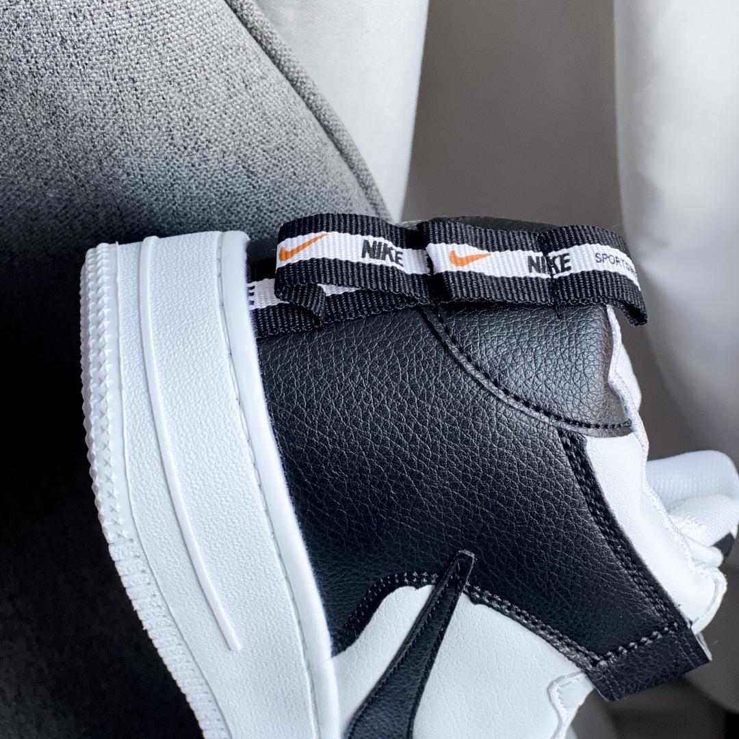 Nike Air Force 1 High Black White TM