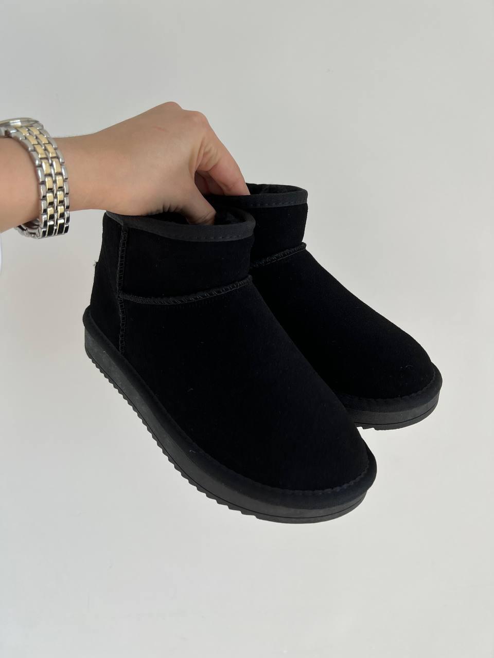 UGG Ultra Mini Black (Замша)