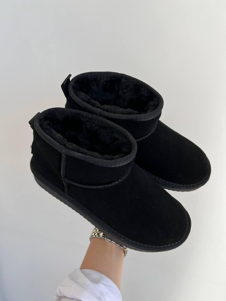 UGG Ultra Mini Black (Замша)