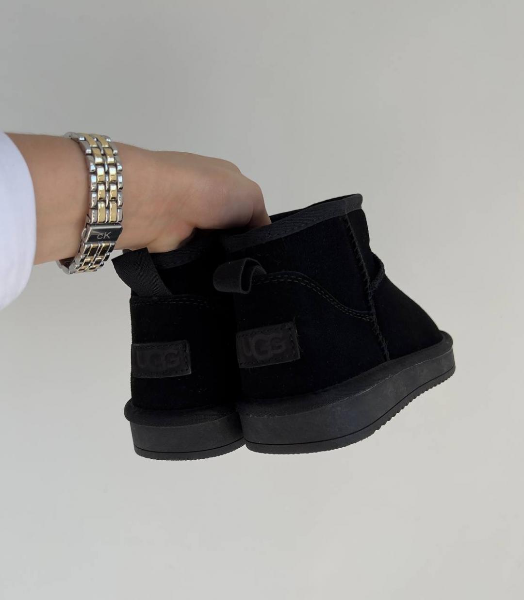 UGG Ultra Mini Black (Замша)