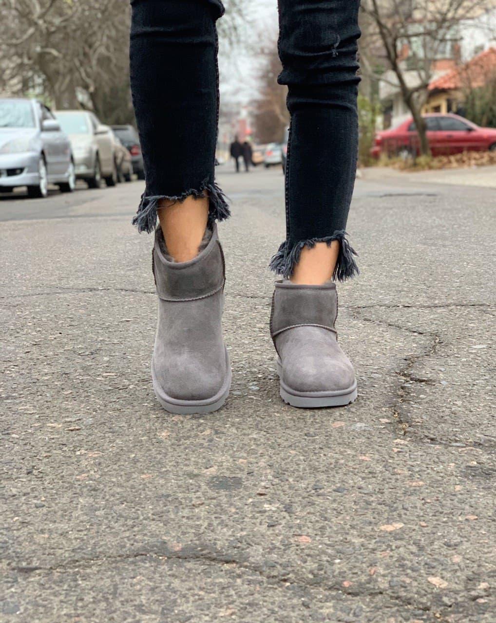 UGG Mini Bailey Bow 2 Grey 2