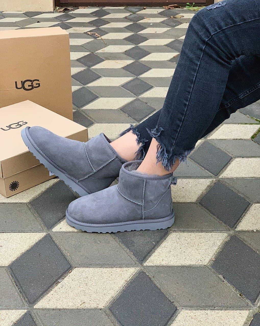UGG Mini Bailey Bow 2 Grey 2