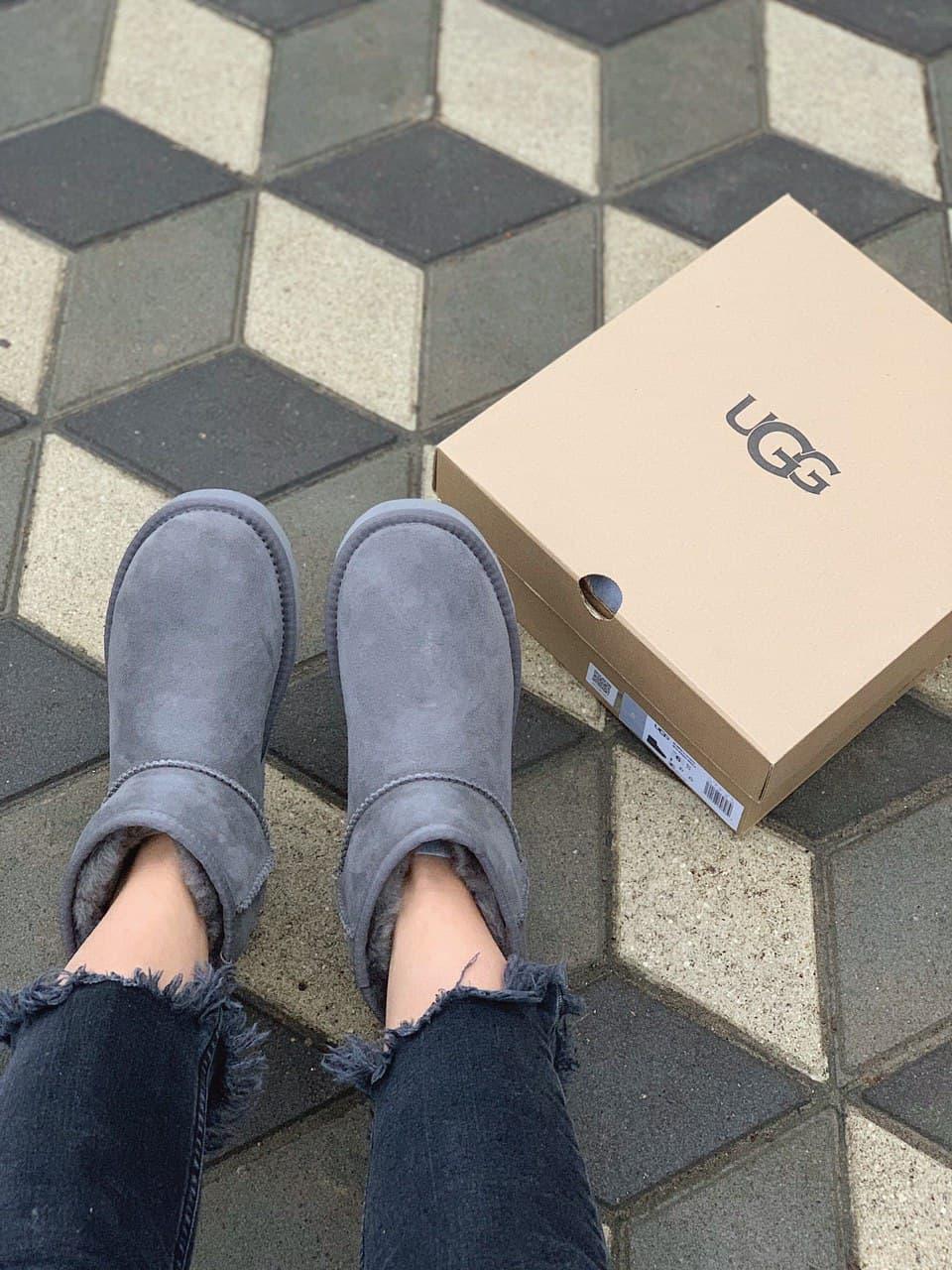 UGG Mini Bailey Bow 2 Grey 2