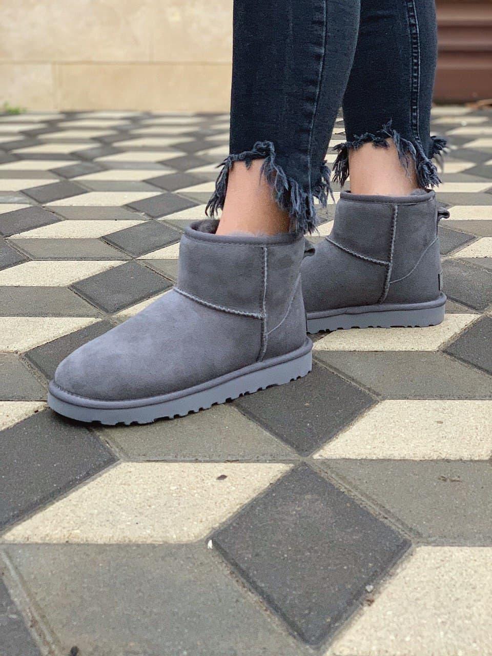 UGG Mini Bailey Bow 2 Grey 2