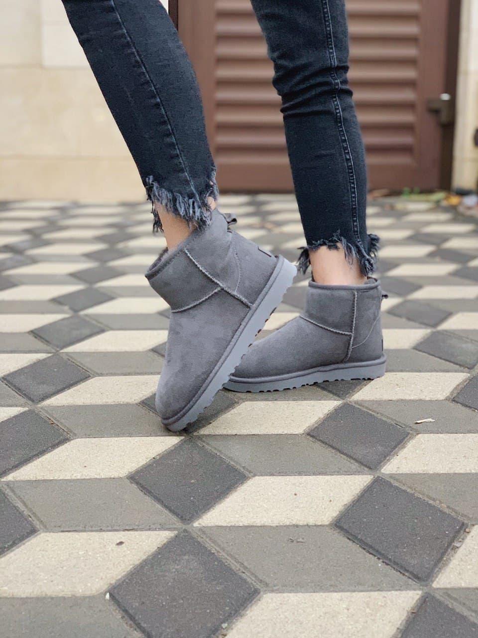 UGG Mini Bailey Bow 2 Grey 2