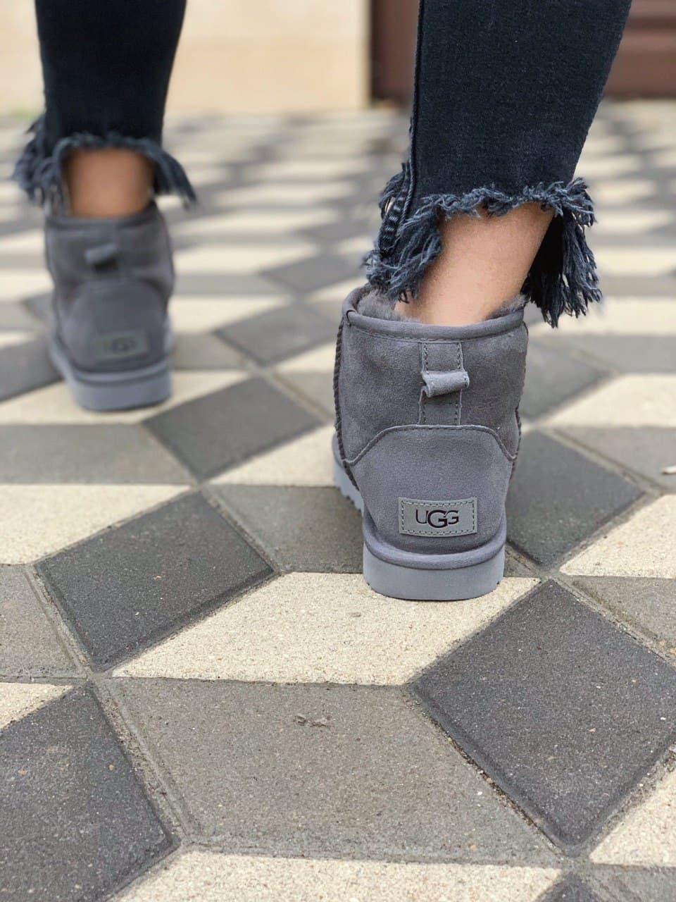 UGG Mini Bailey Bow 2 Grey 2