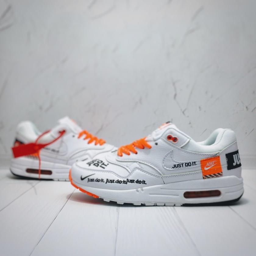 Nike Air Max 87 Just DO IT White Orange