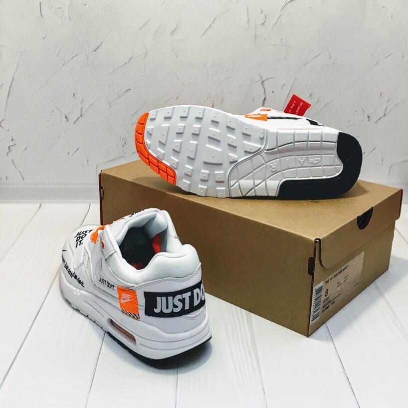 Nike Air Max 87 Just DO IT White Orange