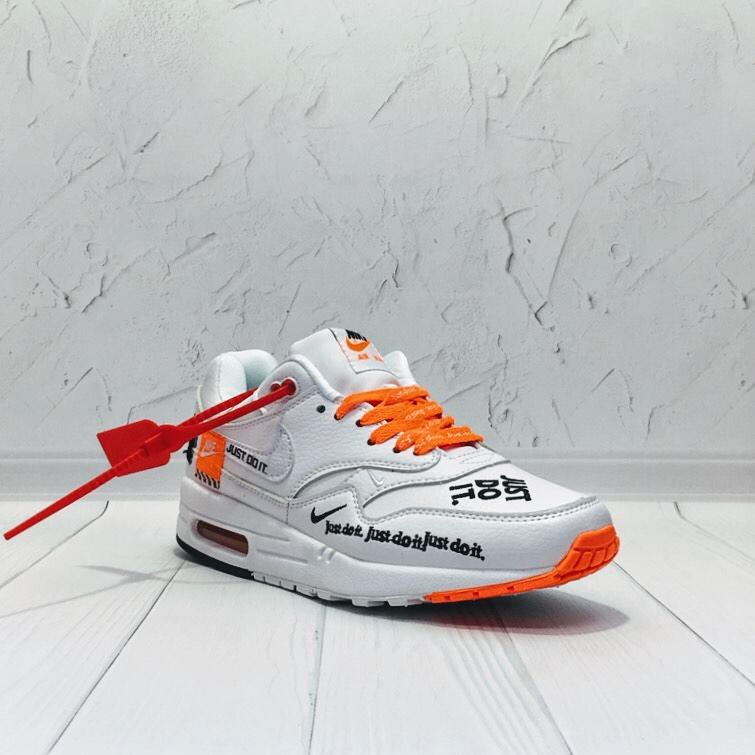 Nike Air Max 87 Just DO IT White Orange