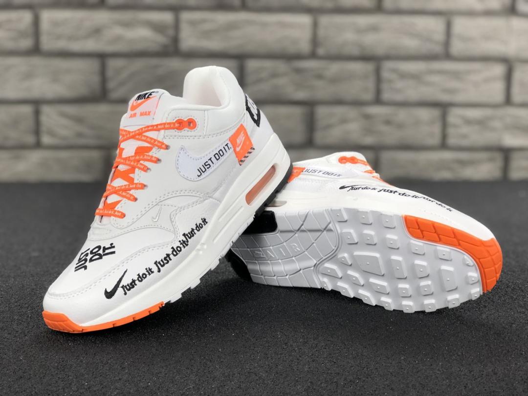 Nike Air Max 87 Just DO IT White Orange