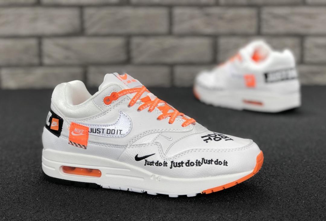 Nike Air Max 87 Just DO IT White Orange