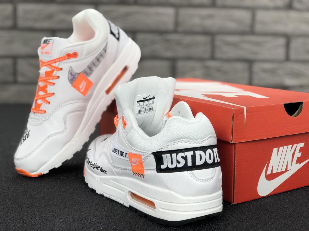 Nike Air Max 87 Just DO IT White Orange