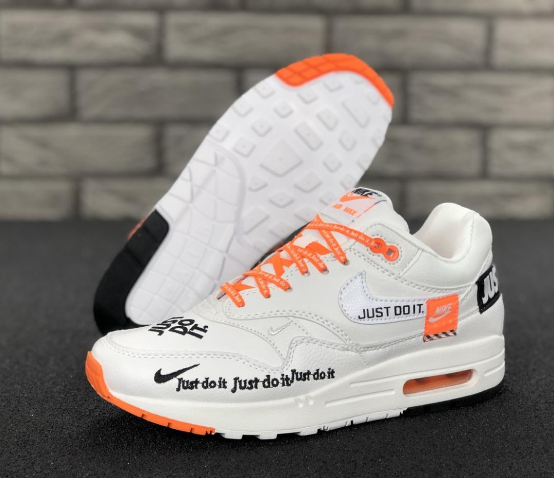 Nike Air Max 87 Just DO IT White Orange