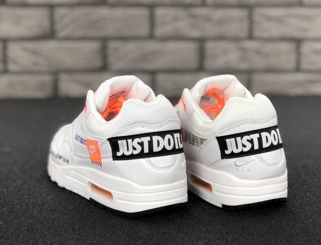 Nike Air Max 87 Just DO IT White Orange