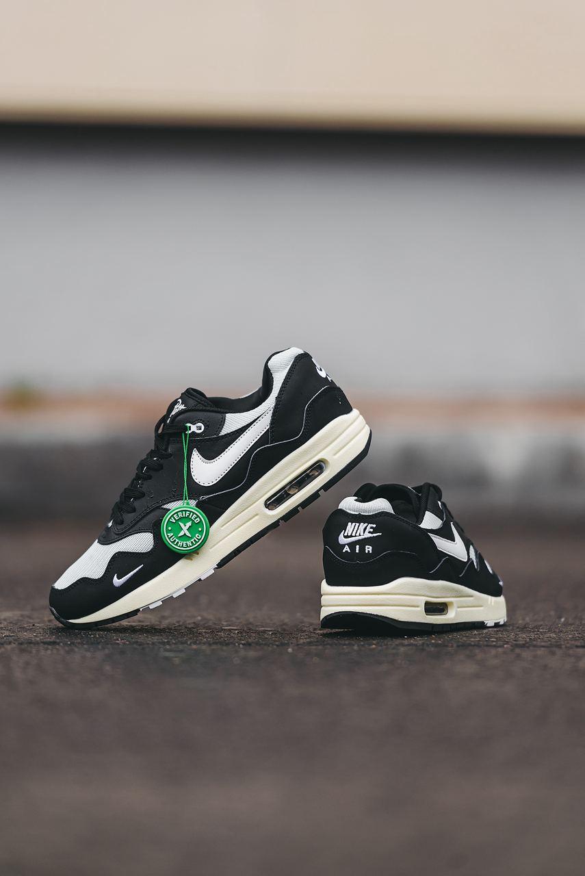 Nike Air Max 1 x Patta Black White v2