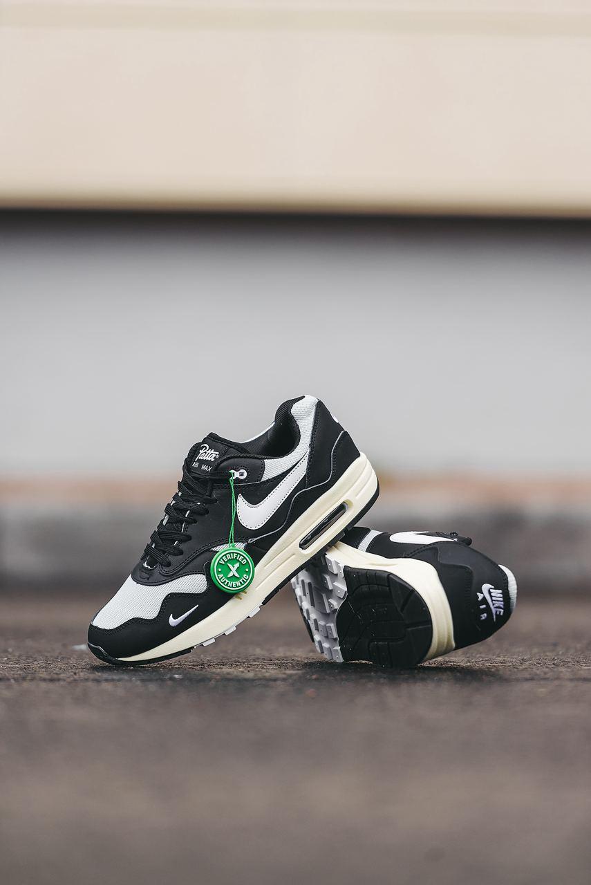 Nike Air Max 1 x Patta Black White v2