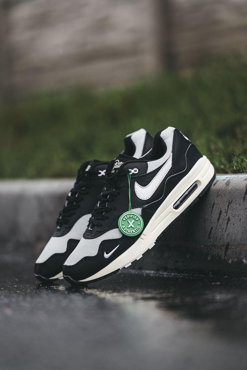 Nike Air Max 1 x Patta Black White v2