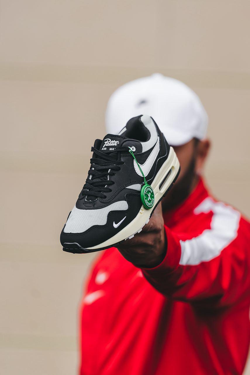 Nike Air Max 1 x Patta Black White v2