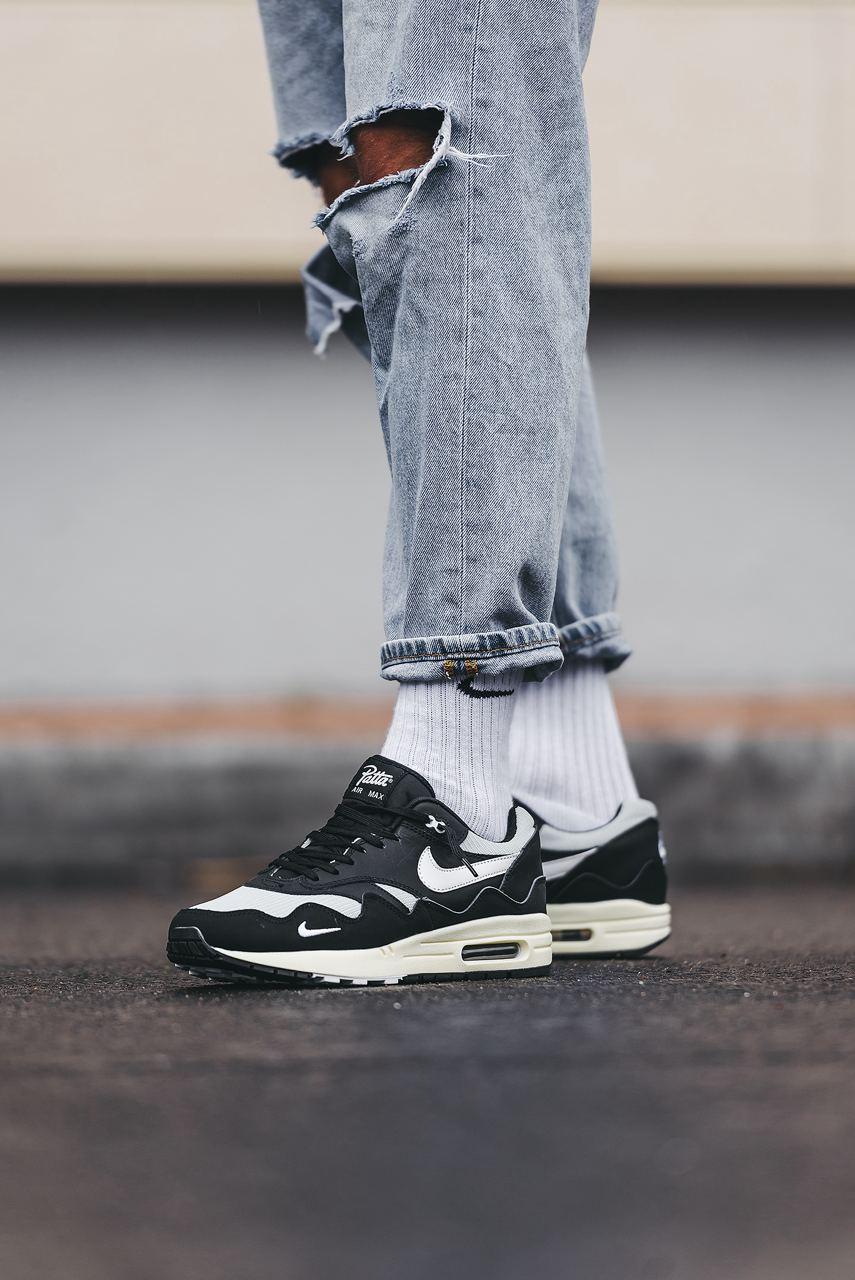 Nike Air Max 1 x Patta Black White v2