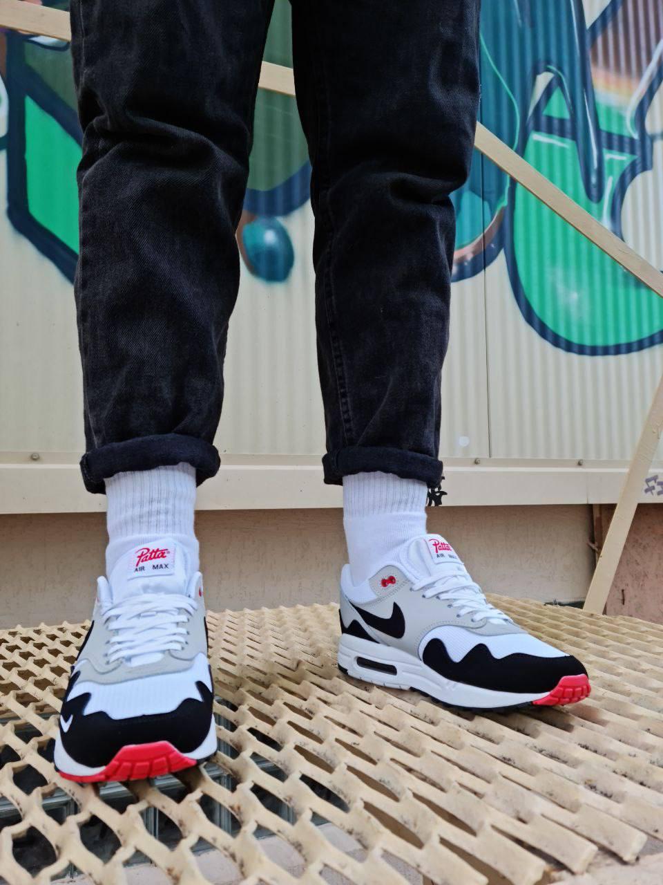 Nike Air Max 1 x Patta Black White