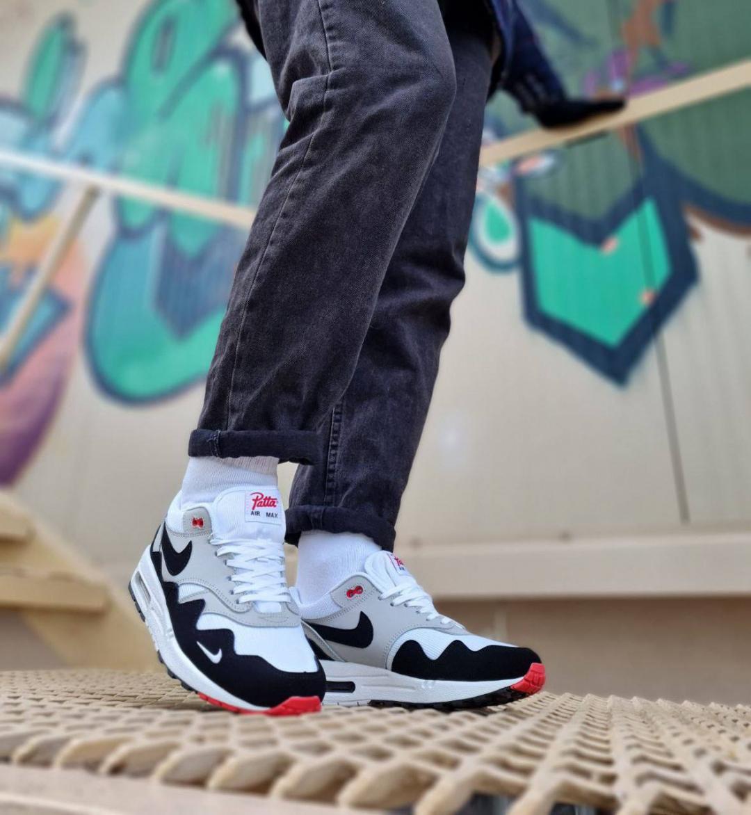 Nike Air Max 1 x Patta Black White