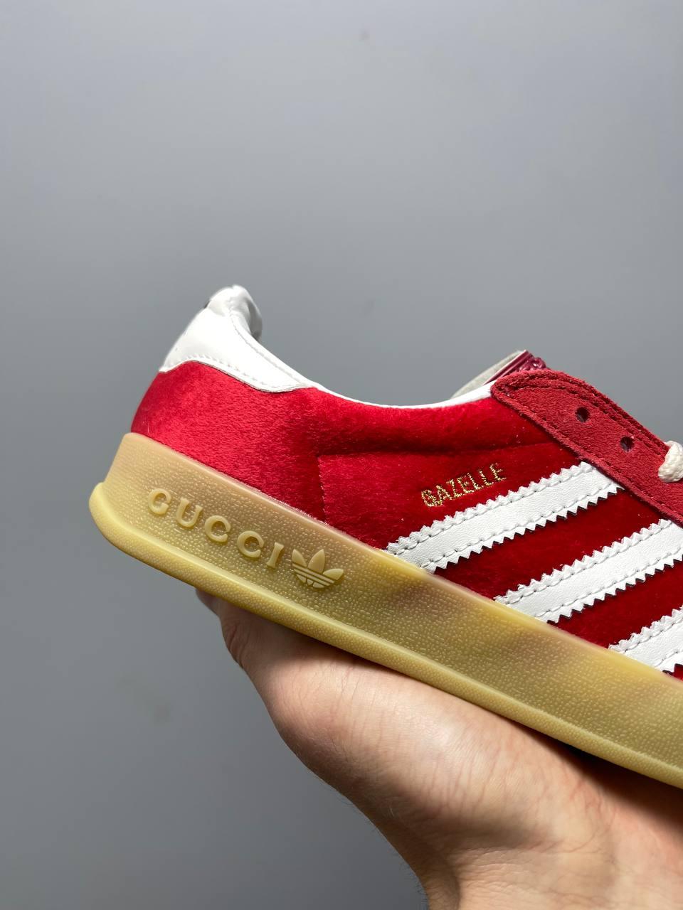 Adidas x Gucci Gazelle Red