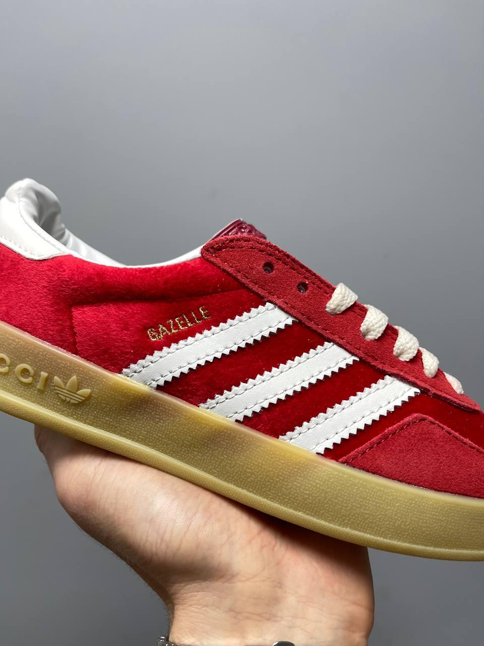 Adidas x Gucci Gazelle Red