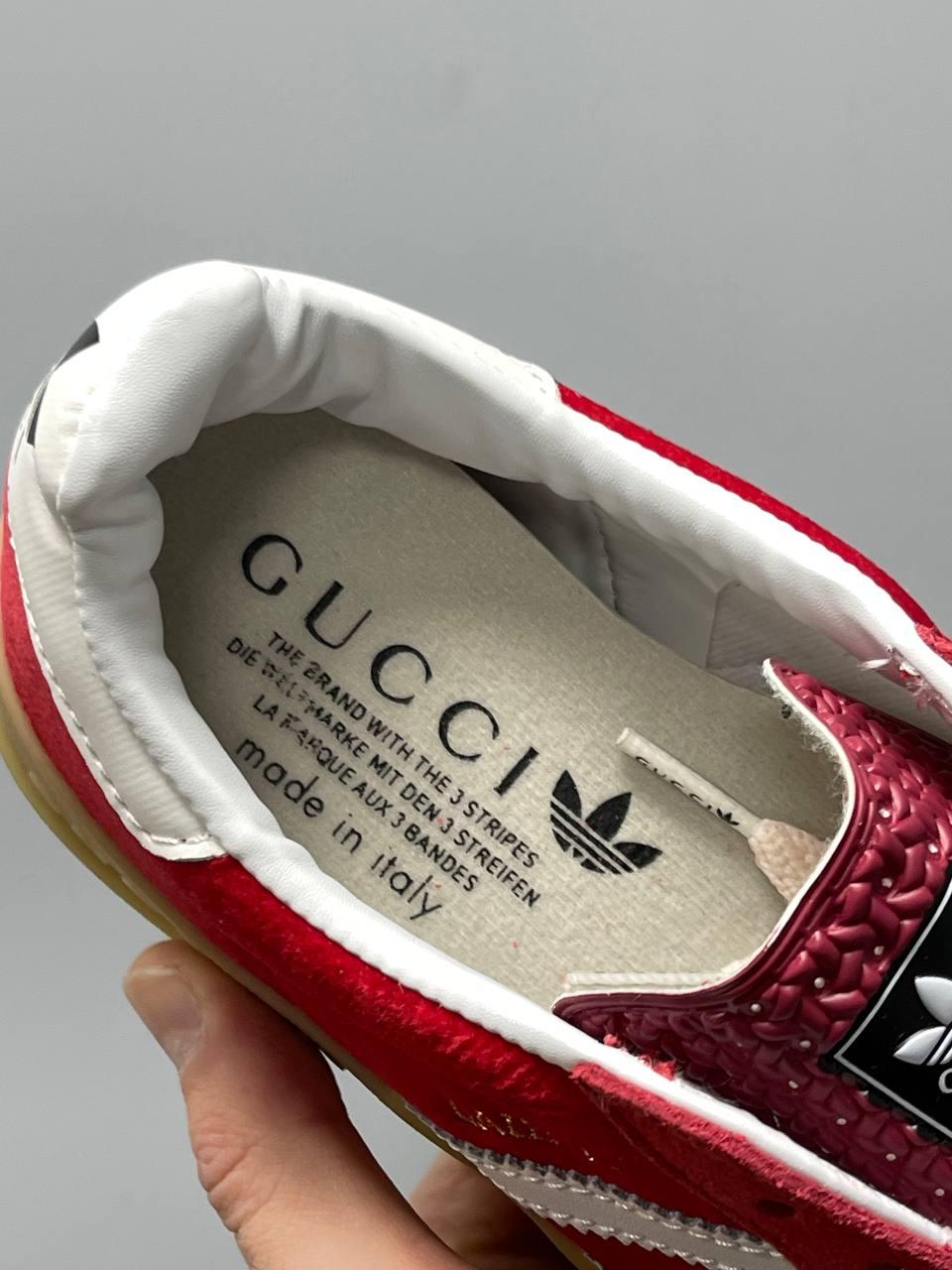 Adidas x Gucci Gazelle Red