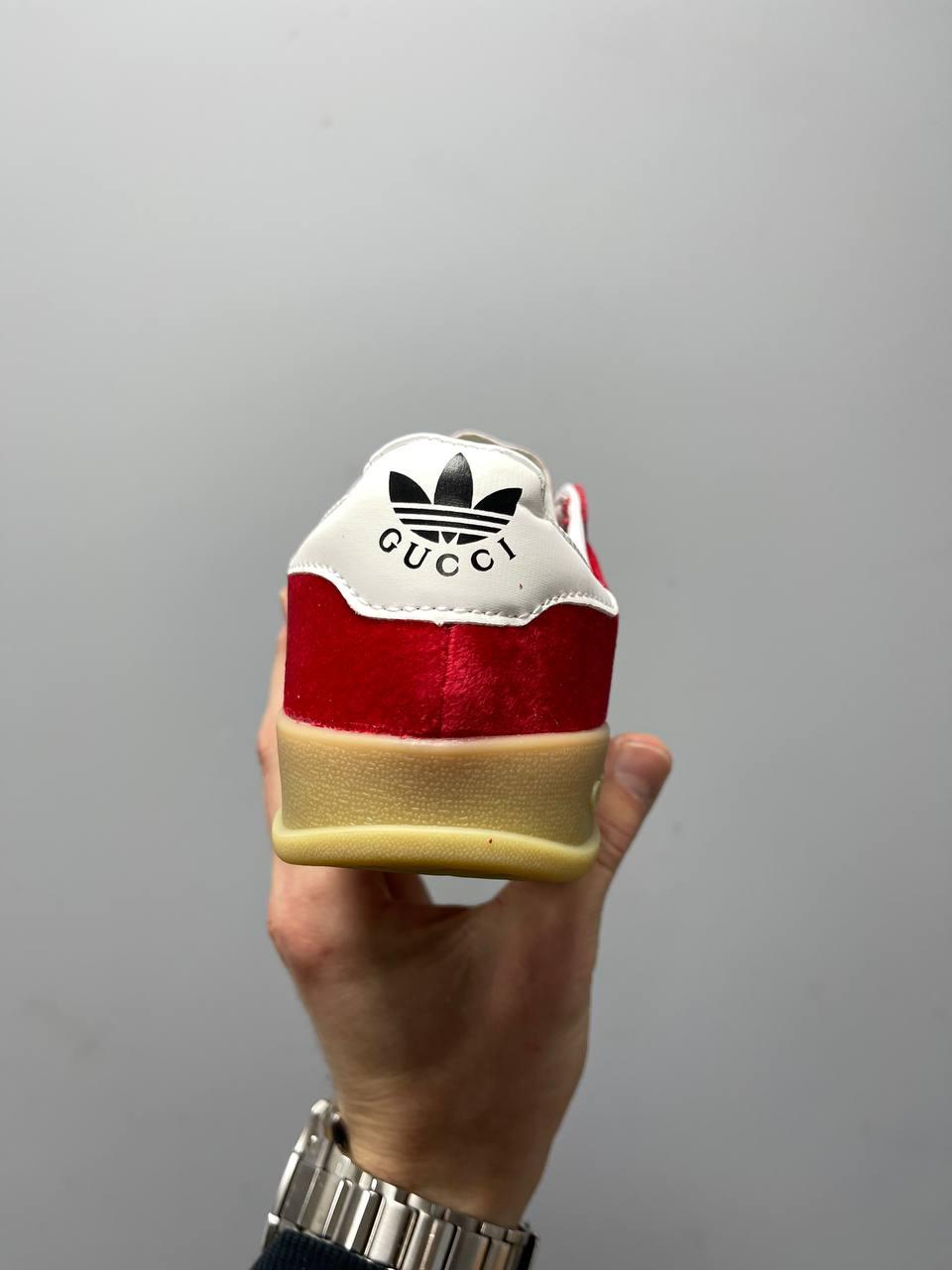 Adidas x Gucci Gazelle Red