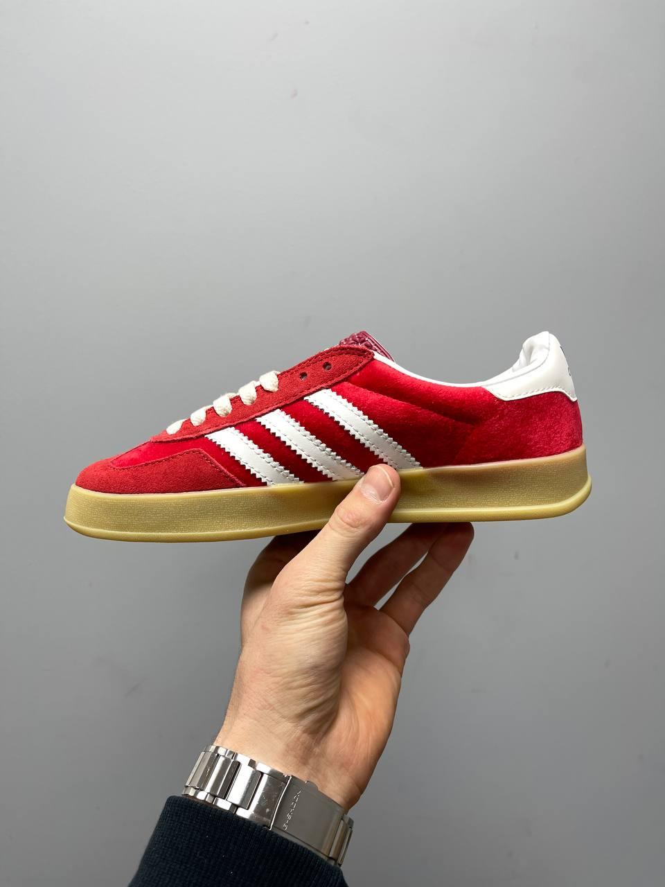 Adidas x Gucci Gazelle Red