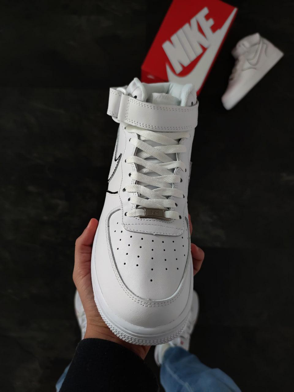 Nike Air Force High White Black