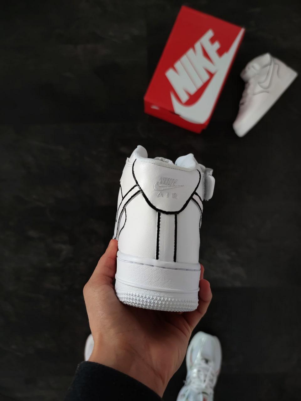 Nike Air Force High White Black