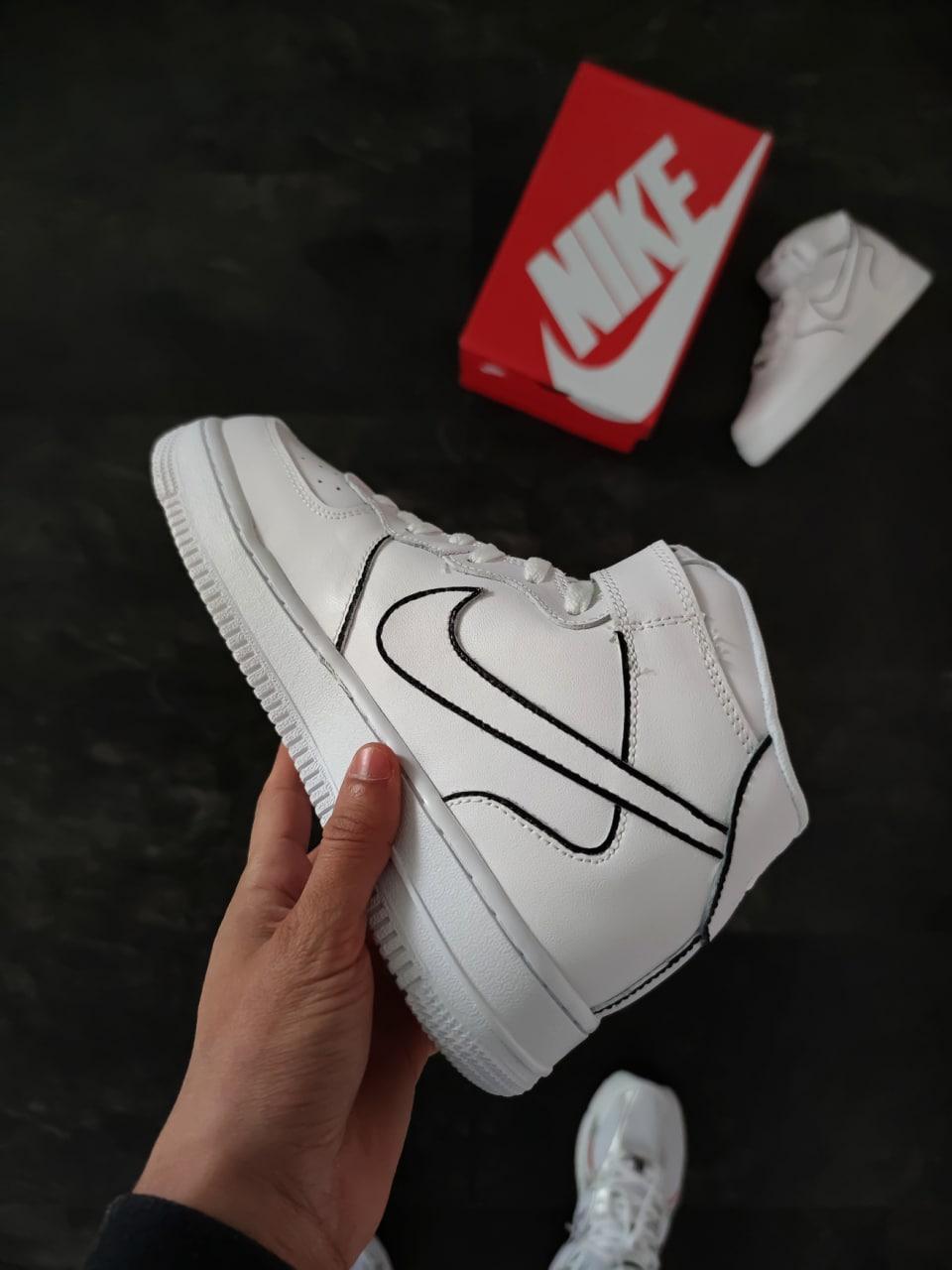 Nike Air Force High White Black