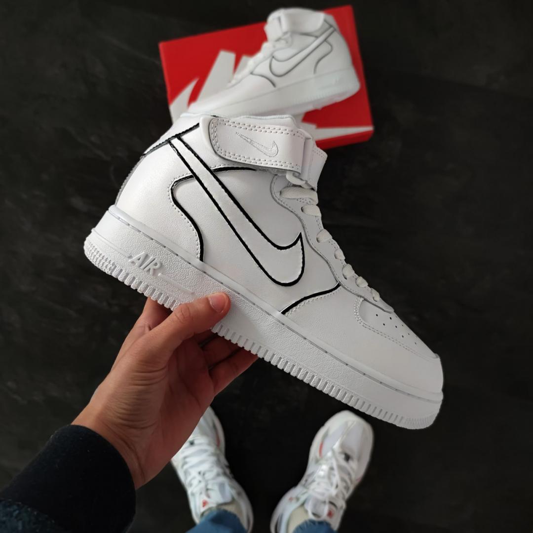 Nike Air Force High White Black