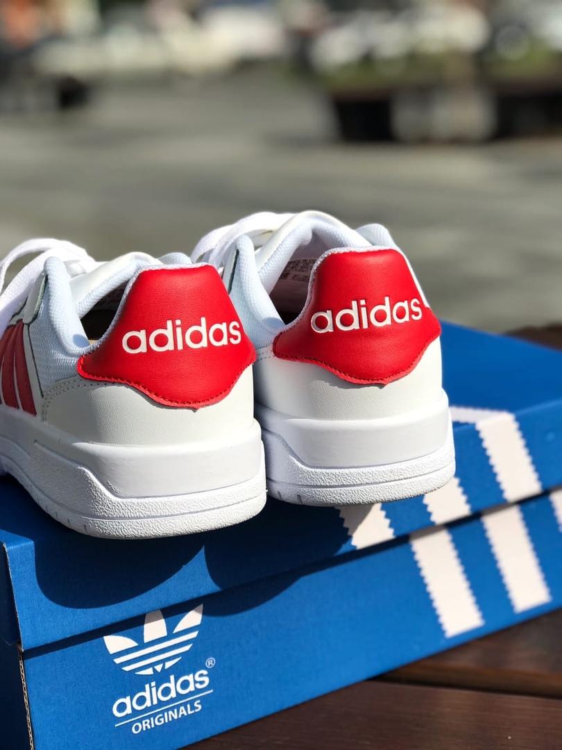Adidas NEO Disney White Red Yellow Logo