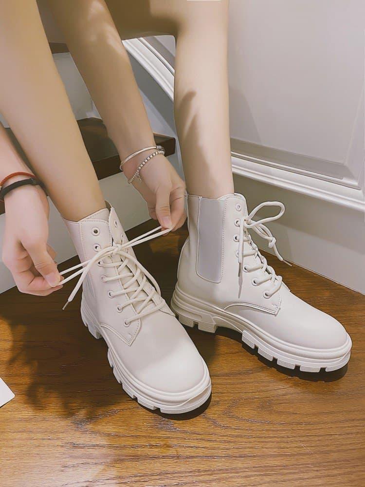 No Brand Boots White