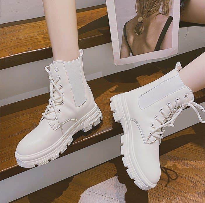 No Brand Boots White