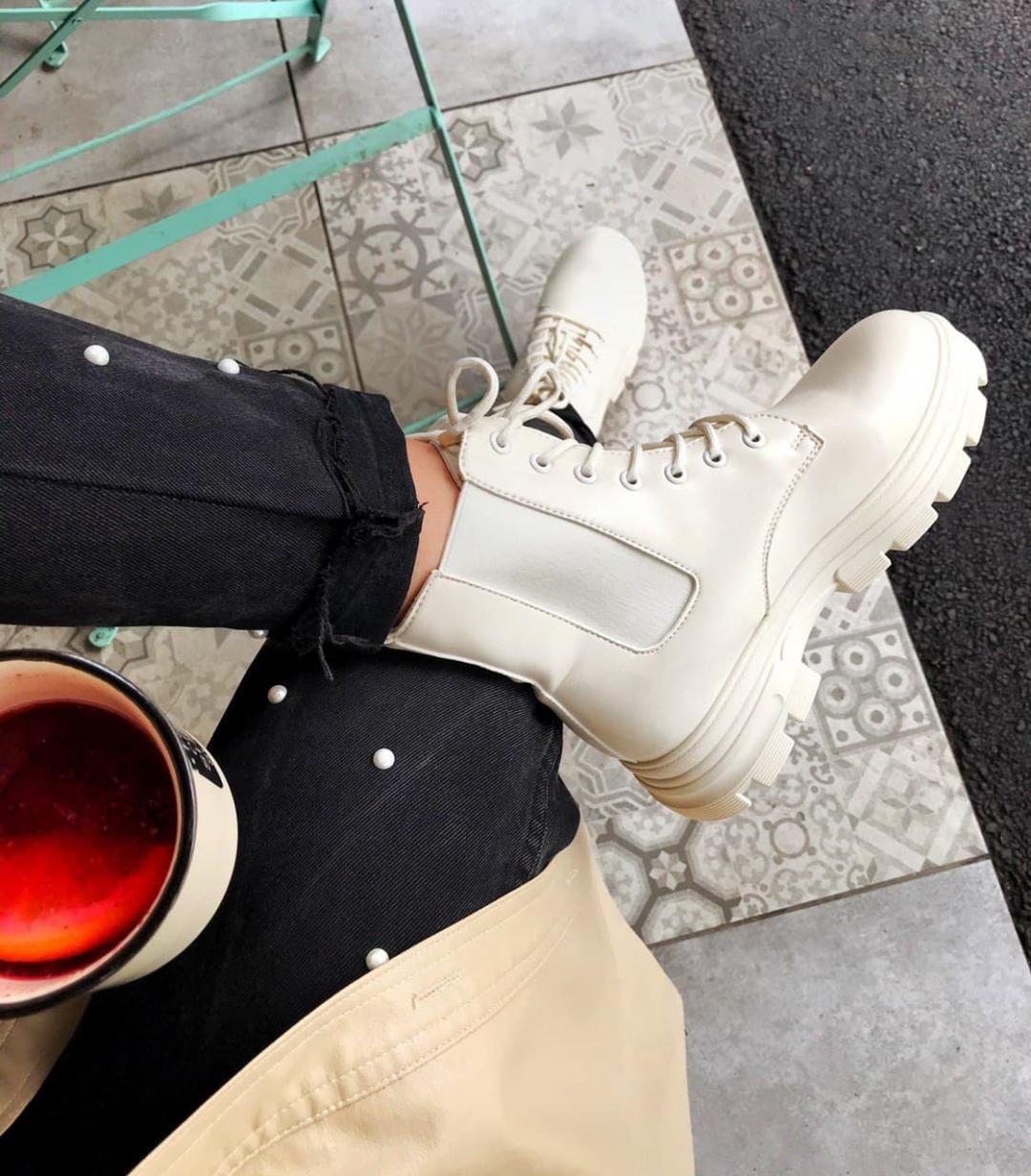 No Brand Boots White