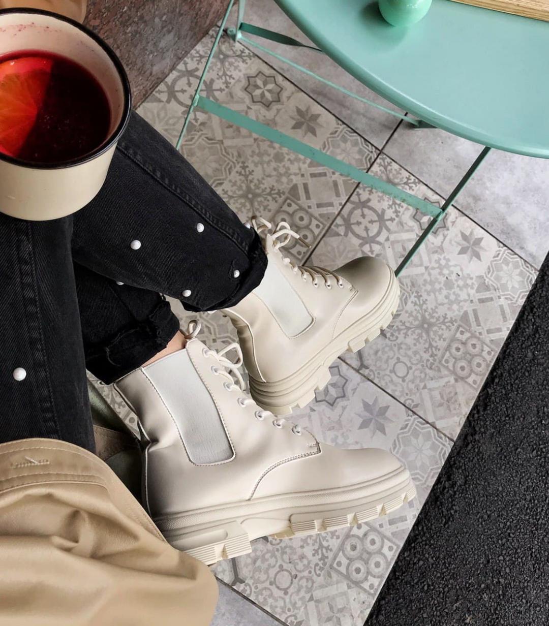 No Brand Boots White