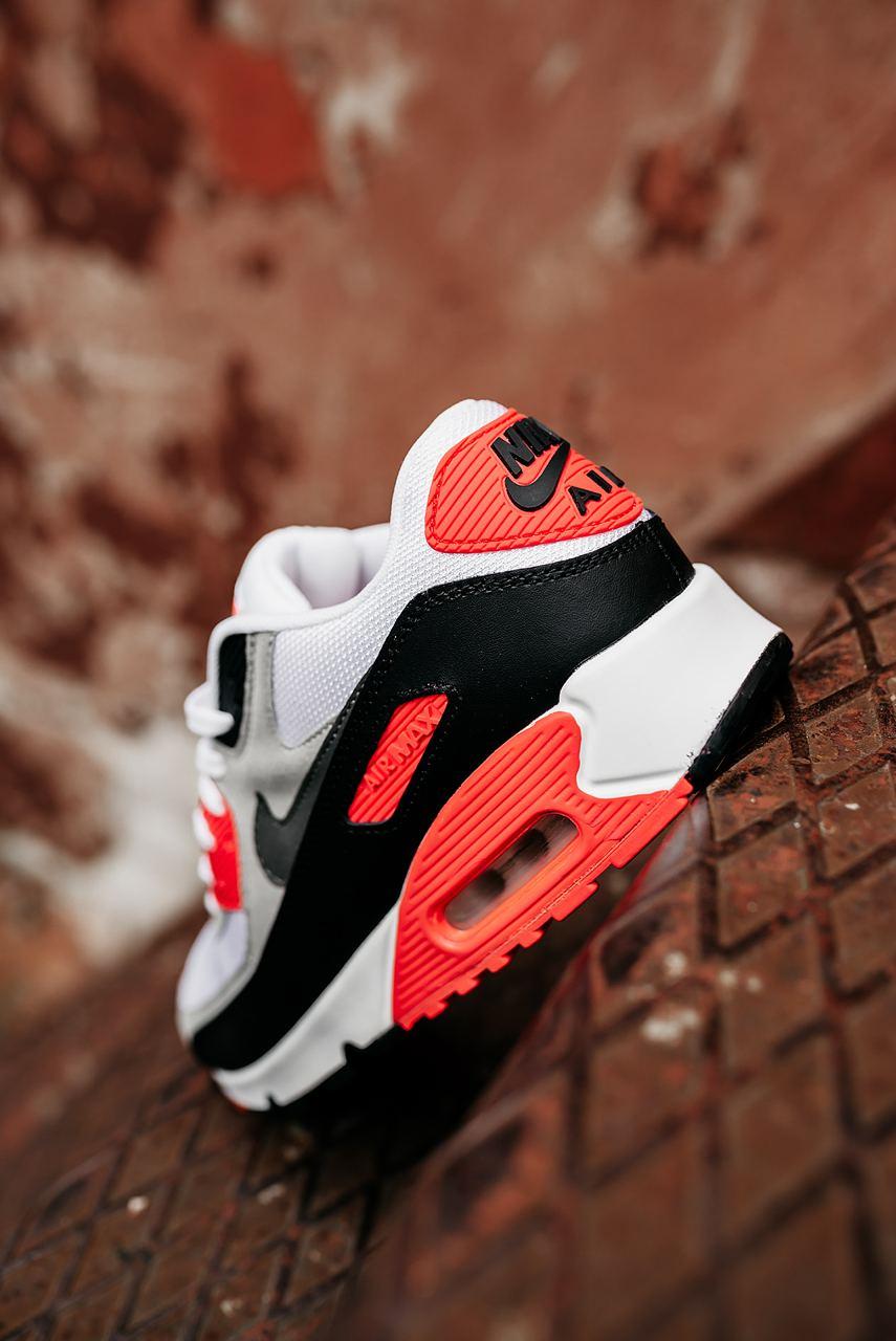 Nike Air Max 90 Black Grey Red 2