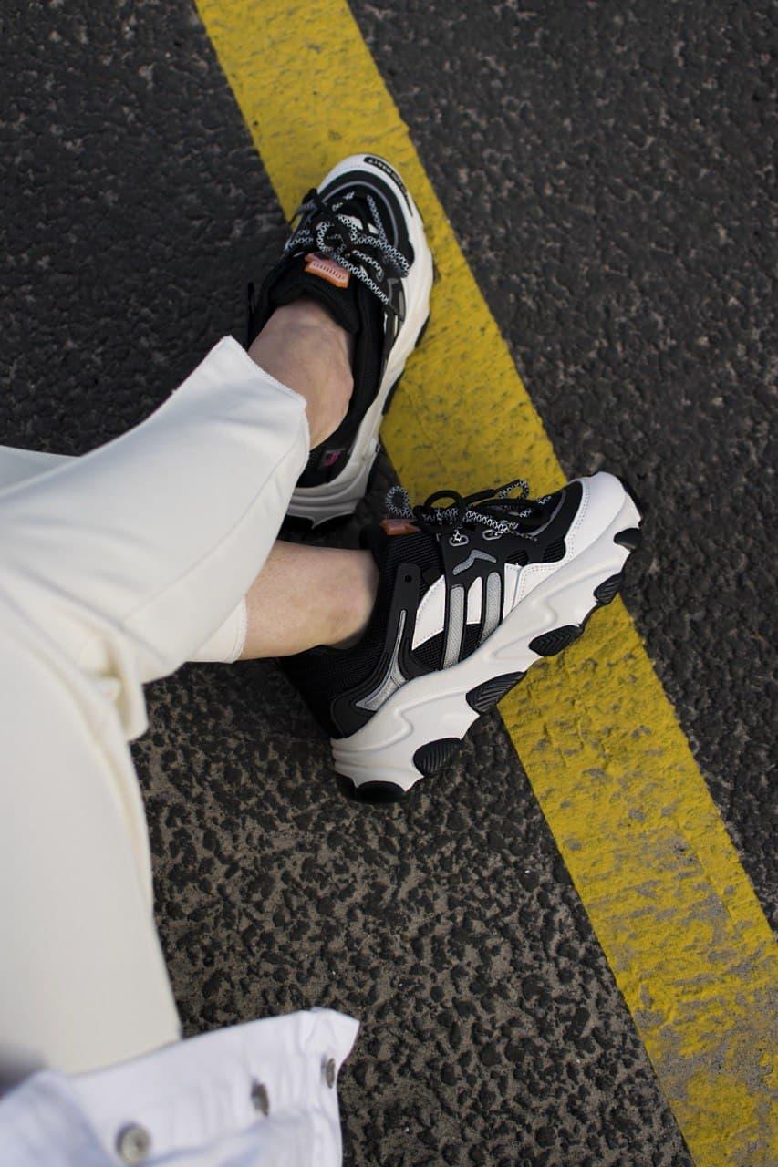 No Brand Shoes White Black 1
