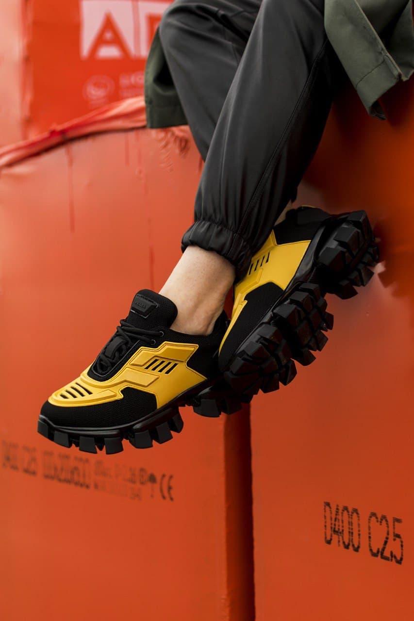 Prada CloudBust Yellow Black 1