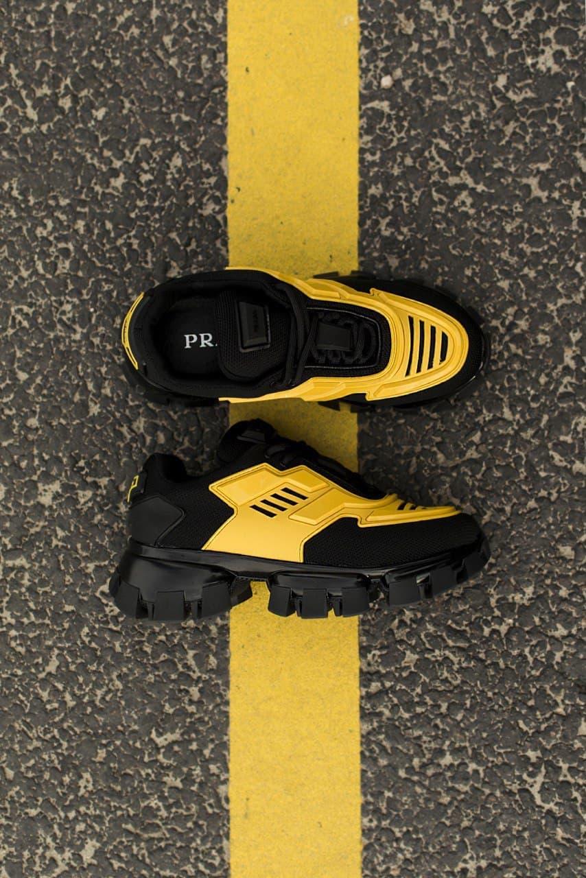 Prada CloudBust Yellow Black 1