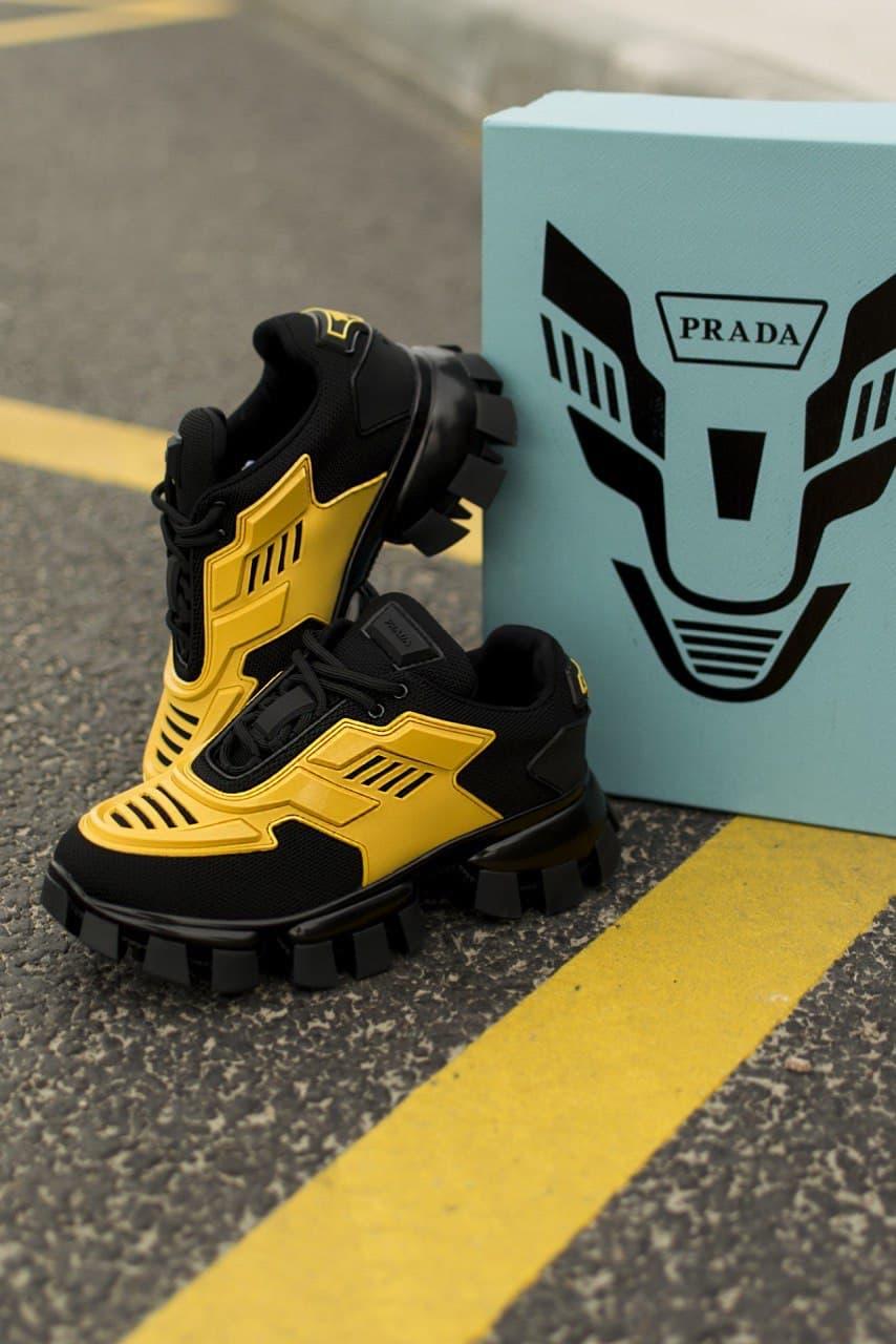 Prada CloudBust Yellow Black 1